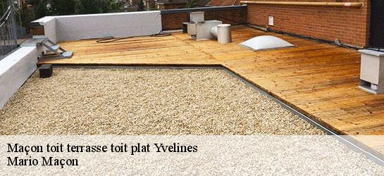 Maçon toit terrasse toit plat Yvelines 