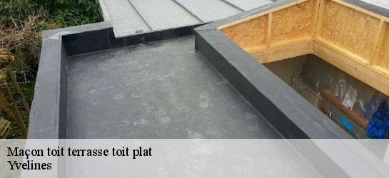 Maçon toit terrasse toit plat Yvelines 