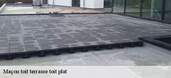 Maçon toit terrasse toit plat Yvelines 