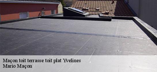 Maçon toit terrasse toit plat Yvelines 