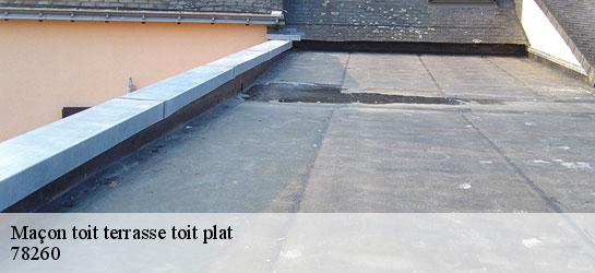 Maçon toit terrasse toit plat  78260