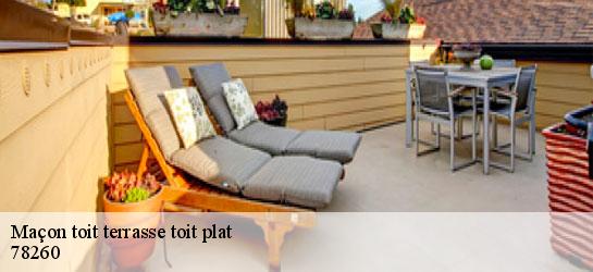 Maçon toit terrasse toit plat  78260