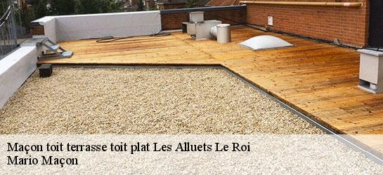 Maçon toit terrasse toit plat  78580