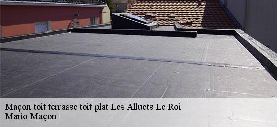 Maçon toit terrasse toit plat  78580