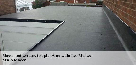 Maçon toit terrasse toit plat  arnouville-les-mantes-78790 Mario Maçon