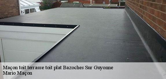 Maçon toit terrasse toit plat  bazoches-sur-guyonne-78490 Mario Maçon