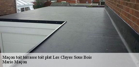 Maçon toit terrasse toit plat  les-clayes-sous-bois-78340 Mario Maçon