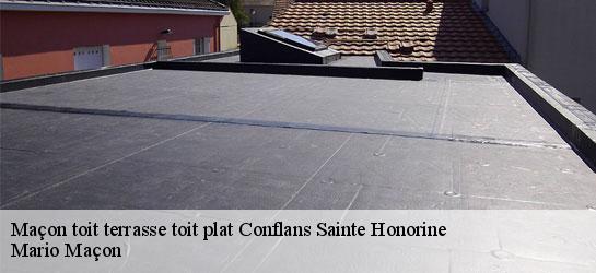 Maçon toit terrasse toit plat  78700