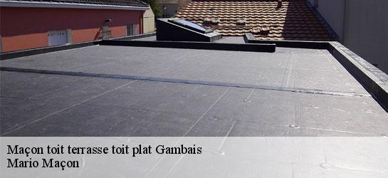 Maçon toit terrasse toit plat  78950