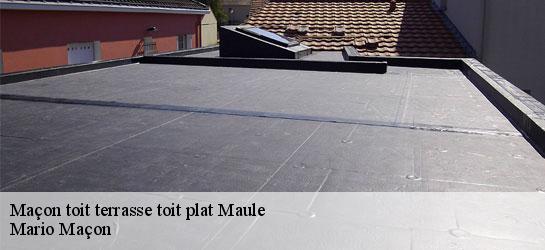 Maçon toit terrasse toit plat  78580