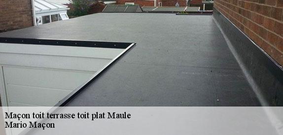 Maçon toit terrasse toit plat  maule-78580 Mario Maçon