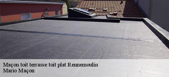 Maçon toit terrasse toit plat  78590