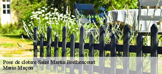 Pose de cloture  78660