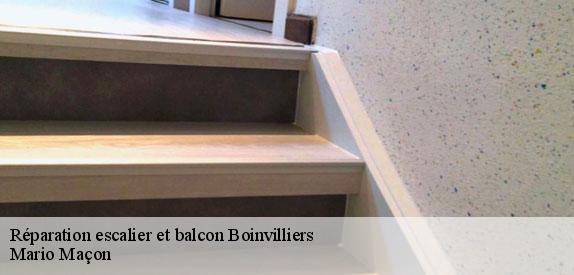 Réparation escalier et balcon  boinvilliers-78200 Mario Maçon