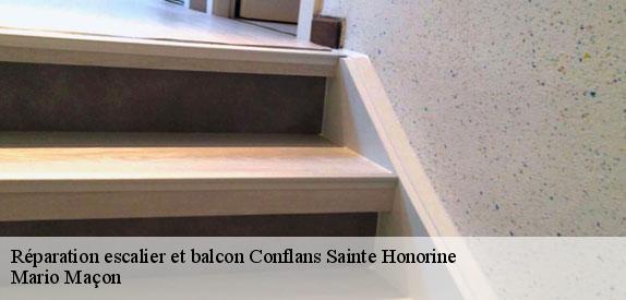 Réparation escalier et balcon  conflans-sainte-honorine-78700 Mario Maçon