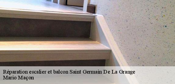 Réparation escalier et balcon  saint-germain-de-la-grange-78640 Mario Maçon