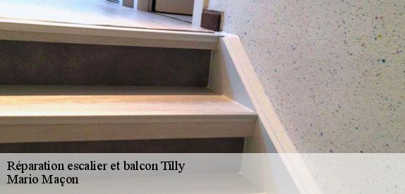 Réparation escalier et balcon  tilly-78790 Mario Maçon