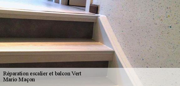 Réparation escalier et balcon  vert-78930 Mario Maçon