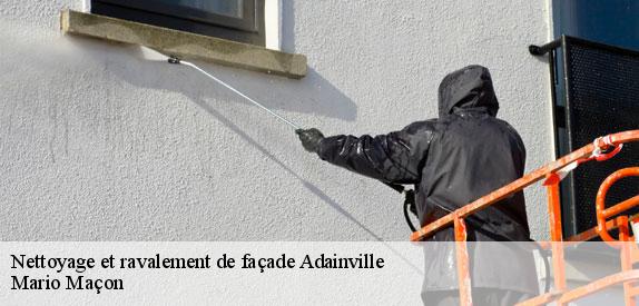 Nettoyage et ravalement de façade  adainville-78113 Mario Maçon