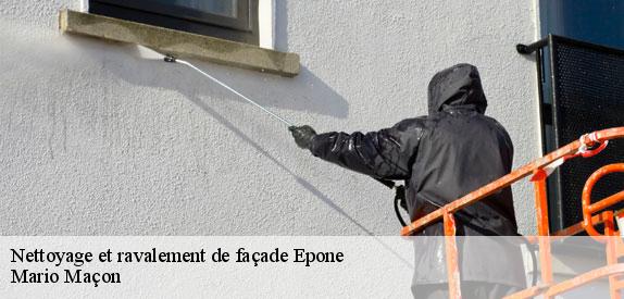 Nettoyage et ravalement de façade  epone-78680 Mario Maçon